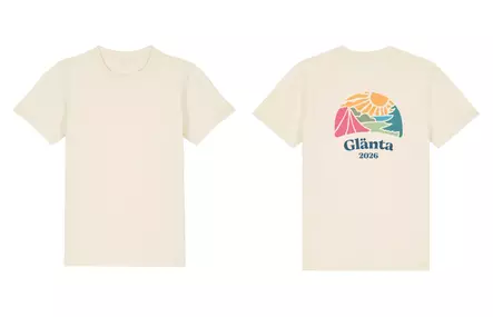 Glänta t-skjorta för barn / lasten - Glänta 2026 - STTK184Glanta - 1