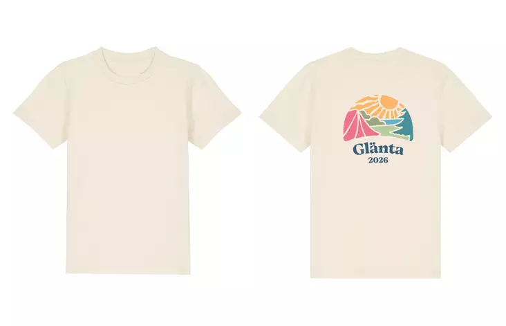 Glänta t-skjorta för barn / lasten - Glänta 2026 - STTK184Glanta - 1